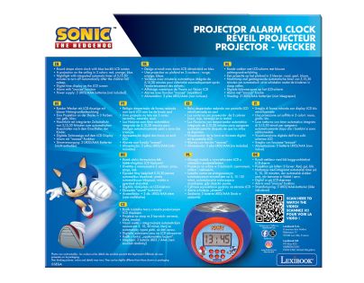 Lexibook Budík Sonic so stropným projektorom