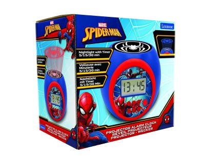 Lexibook Budík Spiderman so stropným projektorom