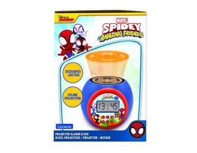 Lexibook Budík Spidey so stropným projektorom