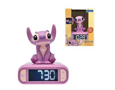 Lexibook Budík Stitch Angel so svietiacou figúrkou