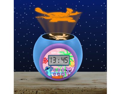 Lexibook Budík Stitch so stropným projektorom