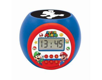 Lexibook Budík Super Mario so stropným projektorom