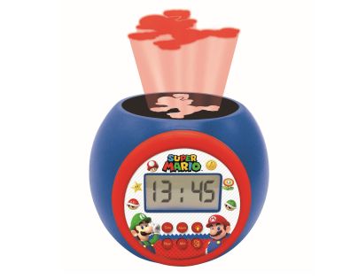 Lexibook Budík Super Mario so stropným projektorom