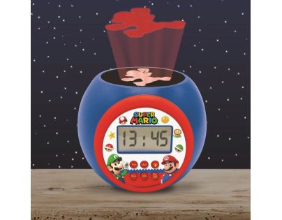Lexibook Budík Super Mario so stropným projektorom