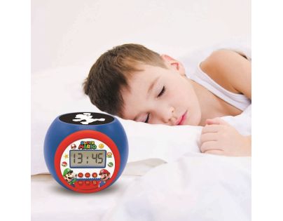 Lexibook Budík Super Mario so stropným projektorom