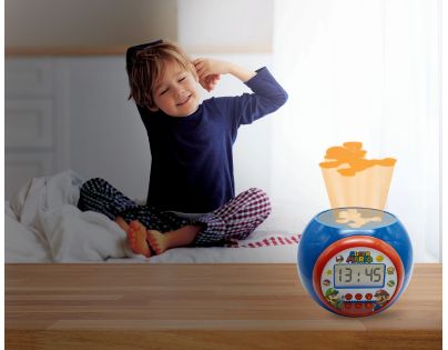 Lexibook Budík Super Mario so stropným projektorom