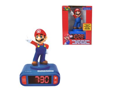 Lexibook Budík Super Mario so zvukmi