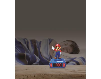 Lexibook Budík Super Mario so zvukmi