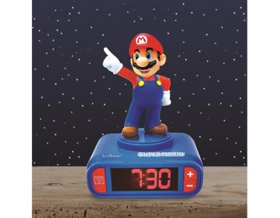 Lexibook Budík Super Mario so zvukmi