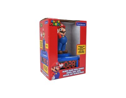 Lexibook Budík Super Mario so zvukmi