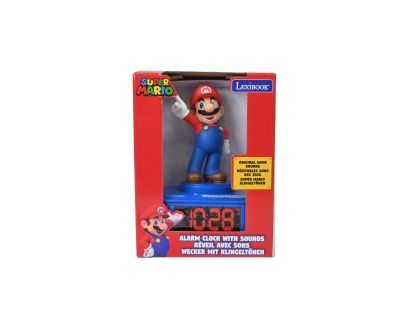 Lexibook Budík Super Mario so zvukmi