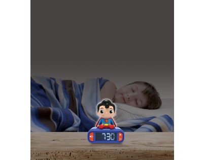 Lexibook Budík Superman so svietiacou figúrkou