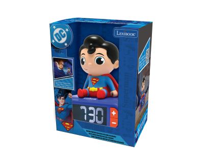 Lexibook Budík Superman so svietiacou figúrkou