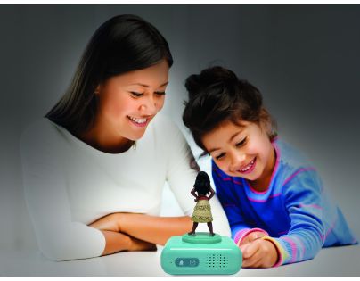 Lexibook Budík Vaiana so svietiacou figúrkou