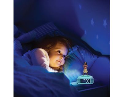 Lexibook Budík Vaiana so svietiacou figúrkou