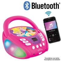 Lexibook CD prehrávač Disney princeznej s bluetooth a svetelnými efektmi 2