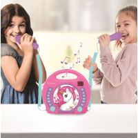 Lexibook CD prehrávač Jednorožec s 2 mikrofónmi 5