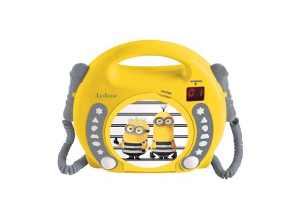 Lexibook CD prehrávač Mimoni s 2 mikrofónmi