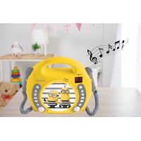 Lexibook CD prehrávač Mimoni s 2 mikrofónmi 4