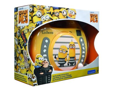 Lexibook CD prehrávač Mimoni s 2 mikrofónmi