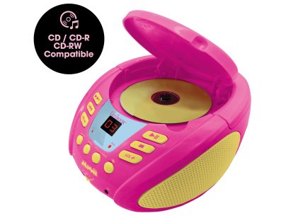 Lexibook CD prehrávač Minnie s bluetooth a svetelnými efektmi