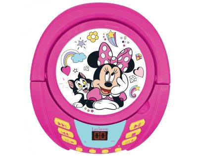 Lexibook CD prehrávač Minnie s bluetooth a svetelnými efektmi