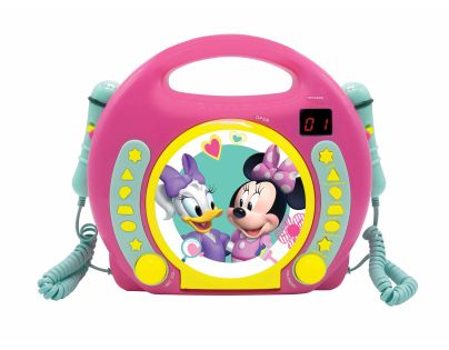 Lexibook CD přehrávač Minnie se 2 mikrofony