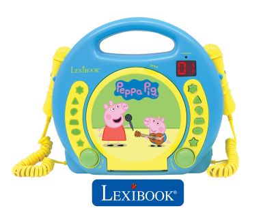 Lexibook CD prehrávač Prasiatko Peppa s 2 mikrofónmi