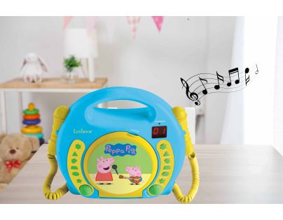 Lexibook CD prehrávač Prasiatko Peppa s 2 mikrofónmi