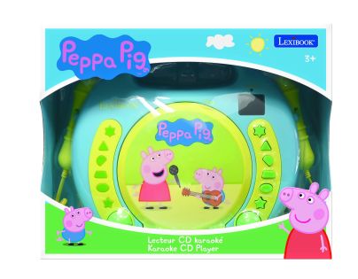 Lexibook CD prehrávač Prasiatko Peppa s 2 mikrofónmi