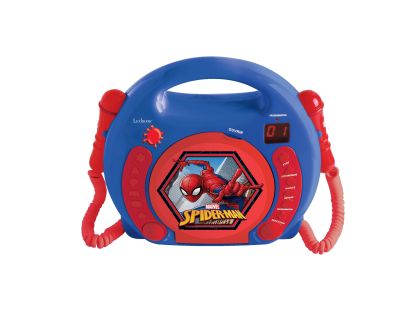 Lexibook CD prehrávač Spiderman s 2 mikrofónmi