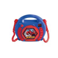 Lexibook CD prehrávač Spiderman s 2 mikrofónmi