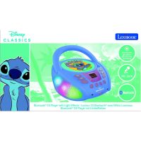 Lexibook CD prehrávač Stitch s bluetooth a svetelnými efektmi 3