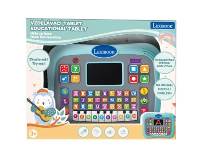 Lexibook Česko-anglický výukový tablet ABC