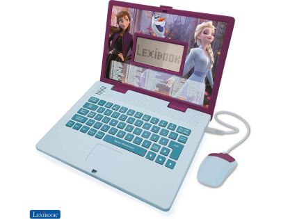 Lexibook Česko-anglický vzdelávací notebook Ľadové kráľovstvo CZ a EN verzia - Poškodený obal