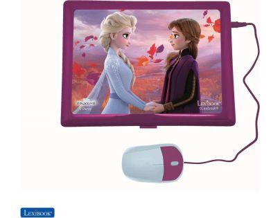 Lexibook Česko-anglický vzdelávací notebook Ľadové kráľovstvo CZ a EN verzia - Poškodený obal