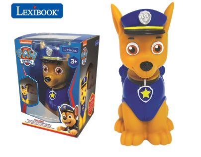 Lexibook Dizajnové nočné svetlo LED Labková Patrola Chase 13 cm
