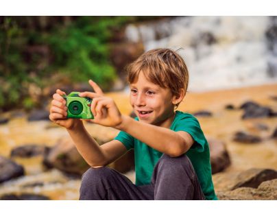 Lexibook Detský fotoaparát s 3D krytom Dinosaurus