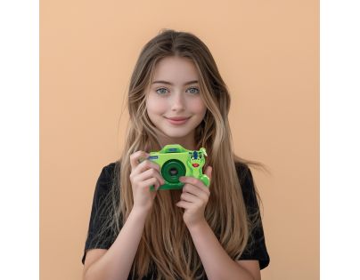 Lexibook Detský fotoaparát s 3D krytom Dinosaurus