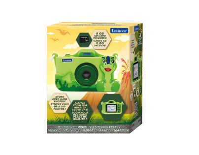 Lexibook Detský fotoaparát s 3D krytom Dinosaurus
