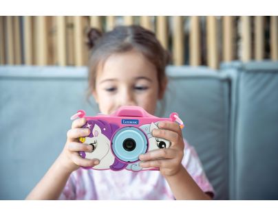 Lexibook Detský fotoaparát s 3D krytom Jednorožec