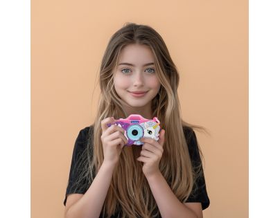 Lexibook Detský fotoaparát s 3D krytom Jednorožec