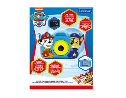 Lexibook Detský fotoaparát s 3D krytom Labková patrola