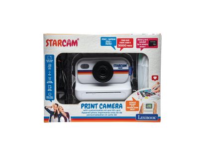 Lexibook Detský instantný fotoaparát StarCAM so sadou