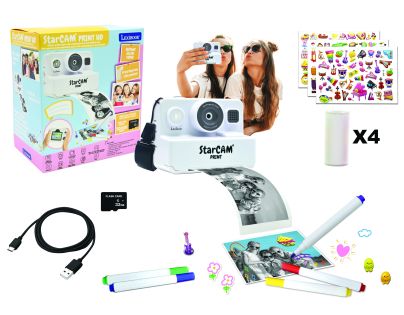 Lexibook Detský instantný HD fotoaparát StarCAM s tlačiarňou