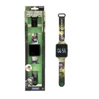 Lexibook Digitálne hodinky Dinosaurus s budíkom