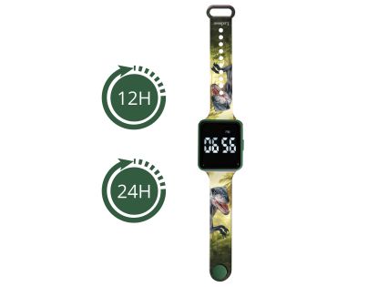 Lexibook Digitálne hodinky Dinosaurus s budíkom