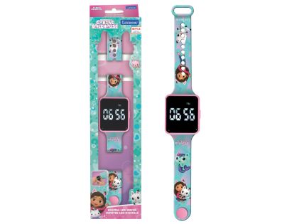 Lexibook Digitálne hodinky Gábinin kúzelný domček s budíkom