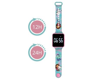 Lexibook Digitálne hodinky Gábinin kúzelný domček s budíkom