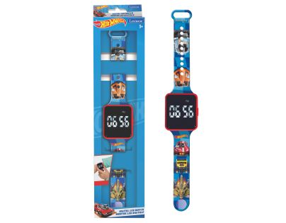 Lexibook Digitálne hodinky Hot Wheels s budíkom